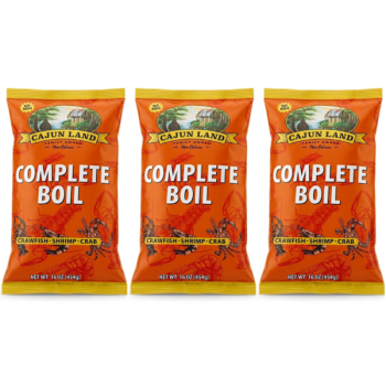 Cajun Land Complete Boil 16 oz - Pack of 3