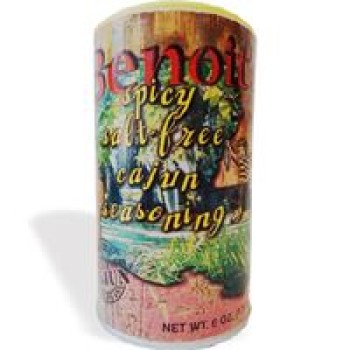 Benoit's Best Spicy Salt-Free Seasoning 6 oz. Benoit's Best Spicy Salt-Free Seasoning 6 oz.