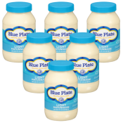 Blue Plate Light 30 oz Mayonnaise Pack of 6 Blue Plate Light 30 oz Mayonnaise Pack of 6