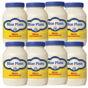 Reily Foods Blue Plate 30 oz Mayonnaise 8 Pack Reily Foods Blue Plate 30 oz Mayonnaise 8 Pack