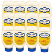 Blue Plate Squeeze Mayonnaise 18 oz - 12 Pack Blue Plate Squeeze Mayonnaise 18 oz - 12 Pack