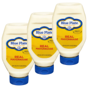 Blue Plate Squeeze Mayonnaise 18 oz Pack of 3 Blue Plate Squeeze Mayonnaise 18 oz Pack of 3