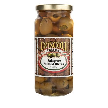 Boscoli Jalapeno Stuffed Olives Boscoli Jalapeno Stuffed Olives