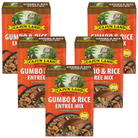 Cajun Land Gumbo & Rice Mix 7 oz Pack of 5