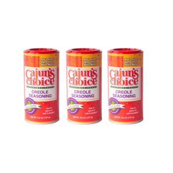 Cajun's Choice Creole Seasoning 3.8 Oz - Pack of 3