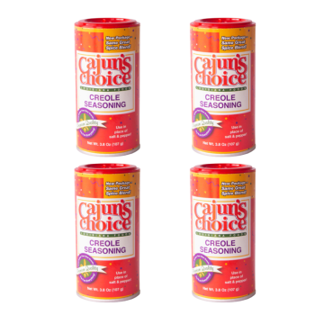 Cajun's Choice Creole Seasoning 3.8 Oz - Pack of 4