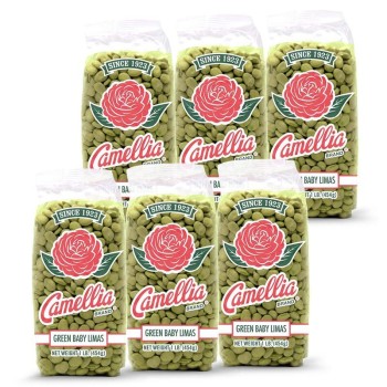 Camellia Brand Dry Green Baby Lima Beans 1lb - 6 Pack Camellia Brand Dry Green Baby Lima Beans 1lb - 6 Pack