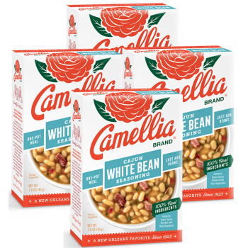 Camellia Cajun White Bean Seasoning Pack of 4 Camellia Cajun White Bean Seasoning Pack of 4