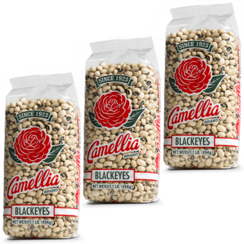 Camellia Black Eye Peas 1 pound - 3 Pack