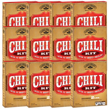 Carroll Shelby's Original Texas Chili 3.65 oz Pack of 12