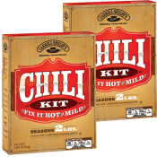 Carroll Shelby's Original Texas Chili 3.65 oz Pack of 2