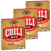 Carroll Shelby's Original Texas Chili 3.65 oz Pack of 3