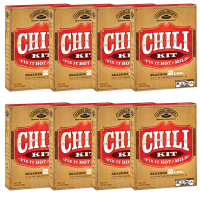 Carroll Shelby's Original Texas Chili 3.65 oz Pack of 8