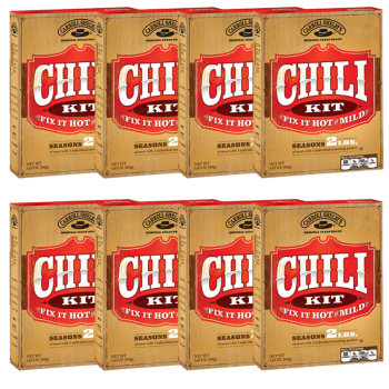 Carroll Shelby's Original Texas Chili 3.65 oz Pack of 8 Carroll Shelby's Original Texas Chili 3.65 oz Pack of 8