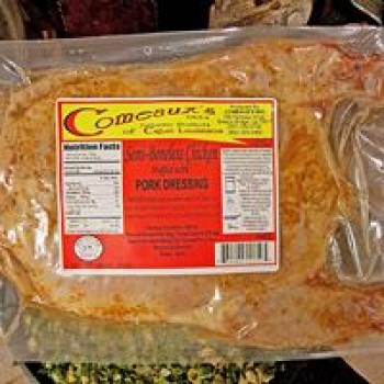 Comeaux's Stuffed Chicken w/ Pork Dressing Comeaux's Stuffed Chicken w/ Pork Dressing
