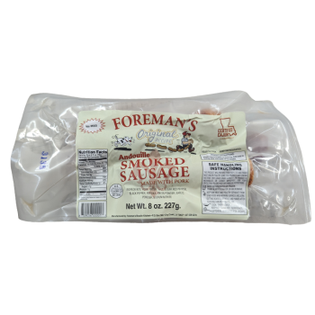 Foreman's Andouille 8 oz Foreman's Andouille 8 oz