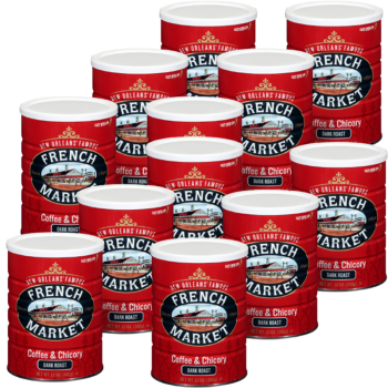 French Market Coffee & Chicory City Roast 12 oz Pack of 12 French Market Coffee & Chicory City Roast 12 oz Pack of 12