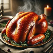 Cajun Stuffed Turkey with Cajun Cornbread