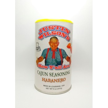 Justin Wilsons Habanero Seasoning 8 oz. Justin Wilsons Habanero Seasoning 8 oz.