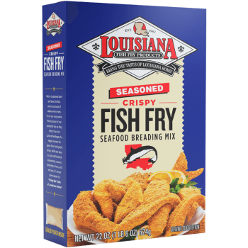 Louisiana Fish Fry Seasoned Crispy Fish Fry 22 oz box Louisiana Fish Fry Fish Fry 22 oz box