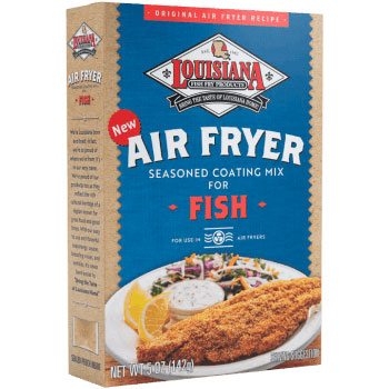LA Fish Fry Fish Air Fryer Seasoned Coating Mix LA Fish Fry Fish Air Fryer Seasoned Coating Mix