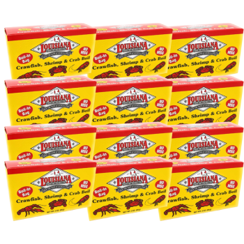 Louisiana Fish Fry Boil-n-a-Bag 3 oz. Crawfish, Shrimp & Crab Boil Pack of 12 Louisiana Fish Fry Boil-n-a-Bag 3 oz. Crawfish, Shrimp & Crab Boil Pack of 12