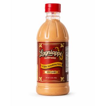 Lagniappe Dipping Sauce Spicy 16 oz Bottle Lagniappe Dipping Sauce Spicy 16 oz Bottle formerly Wow Wee Spicy Cajun