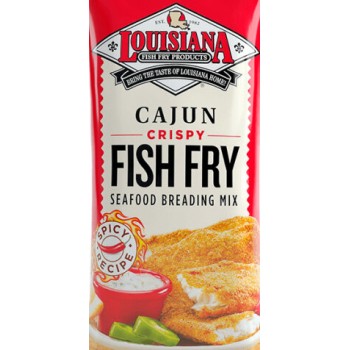 Louisiana Fish Fry Cajun Crispy Fish Fry 25 lb Box Louisiana Fish Fry Cajun Crispy Fish Fry 25 lb Box