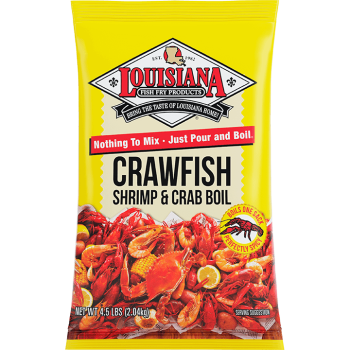 Louisiana Fish Fry Crawfish Crab and Shrimp Boil 4 lb bag