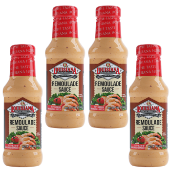 Louisiana Fish Fry Remoulade 10.5 oz Pack of 4