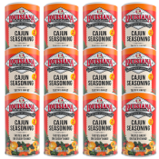 Louisiana Fish Fry Cajun Seasoning 8 oz - Pack of 12
