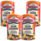 Louisiana Fish Fry Cajun Seasoning 8 oz - Pack of 4
