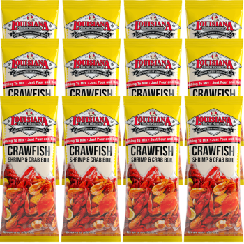 Louisiana Fish Fry Crawfish Crab & Shrimp Boil 16 oz - Pack of 12