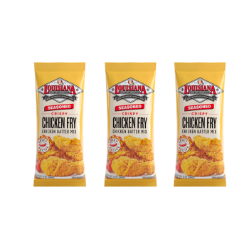 Louisiana Fish Fry Seasoned Chicken Fry 9 oz Pack of 3 Louisiana Fish Fry Seasoned Chicken Fry 9 oz Pack of 3