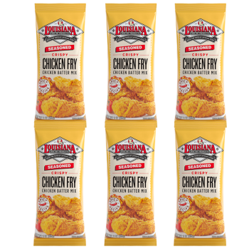 Louisiana Fish Fry Seasoned Chicken Fry 9 oz Pack of 6