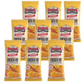 Louisiana Fish Fry Seasoned Chicken Fry 9 oz Pack of 9 Louisiana Fish Fry Seasoned Chicken Fry 9 oz Pack of 9