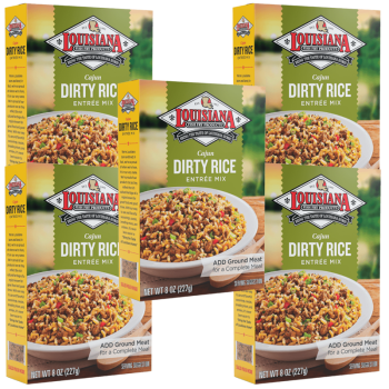 Louisiana Fish Fry Dirty Rice MIx 8 oz - Pack of 5
