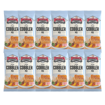 Louisiana Fish Fry Cobbler Mix 10.58 oz - 1 Case
