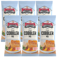 Louisiana Fish Fry Cobbler Mix 10.58 oz - Pack of 6