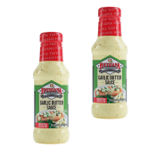 Louisiana Fish Fry Garlic Butter Sauce 10.5 oz Pack of 2