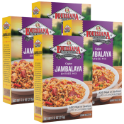 Louisiana Fish Fry Jambalaya Mix 7.5 oz Pack of 4