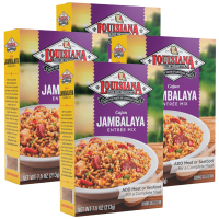 Louisiana Fish Fry Jambalaya Mix 7.5 oz Pack of 4