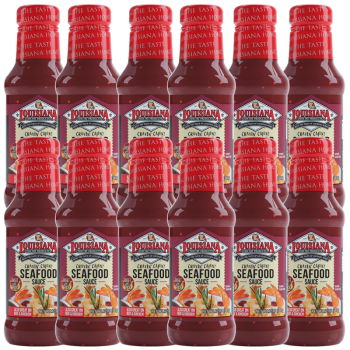 Louisiana Fish Fry Cajun Seafood Sauce 12 oz Pack of 12
