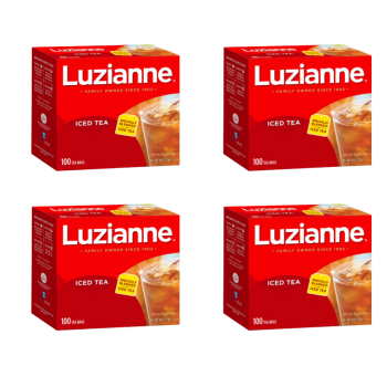 Luzianne Tea 100 bags Pack of 4