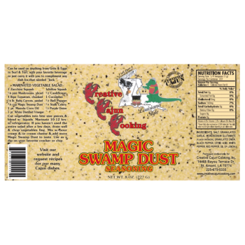 Creative Cajun Cooking Magic Swamp Dust Seasoning