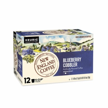 New England Coffee Blueberry Cobbler Single Serve 12 ct Box