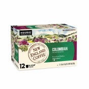 New England Coffee Colombian Decaffeinated Single Serve 12 ct Box New England Coffee Colombian Decaffeinated Single Serve 12 ct Box