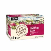 New England Coffee Donut Shop Blend Single Serve 12 ct Box Closeout New England Coffee Donut Shop Blend Single Serve 12 ct Box Closeout