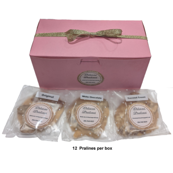 Orleans Pralines Assorted Pralines 12 Pack
