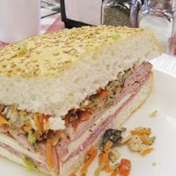Cartozzo's 8" Italian Muffuletta Sandwich Cartozzo's 8" Italian Muffuletta Sandwich